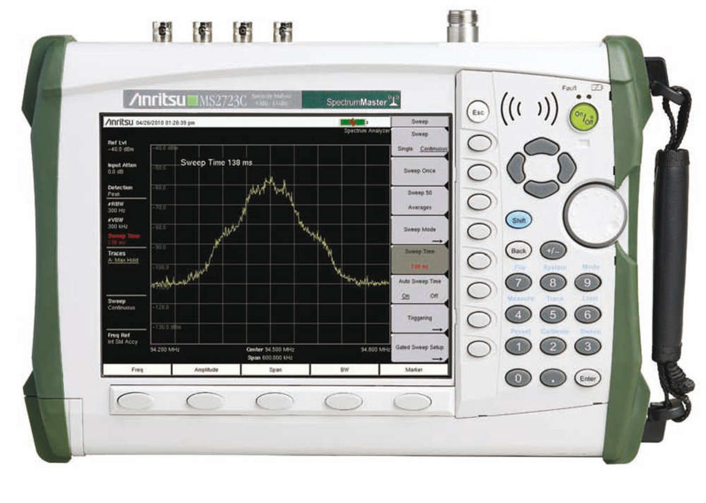 Портативный анализатор Anritsu MS2724C